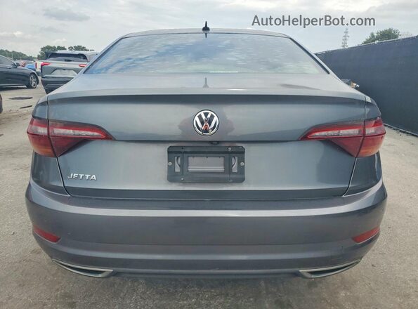 3VWC57BUXKM081531 2019 VOLKSWAGEN JETTA Gray Вид салону спереду