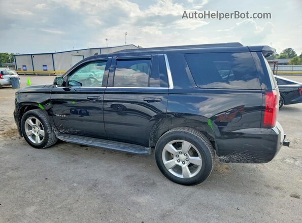 1GNSCAKC7JR185360 2018 CHEVROLET TAHOE Black Trasero derecho