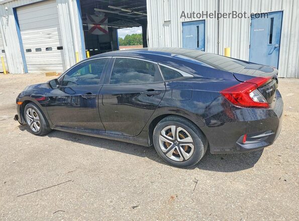 19XFC2F51HE056726 2017 HONDA CIVIC Black უკანა მარჯვენა
