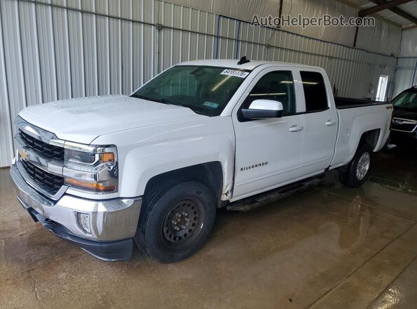 2GCVKREC2J1108004 2018 CHEVROLET SILVERADO White Trasero izquierdo