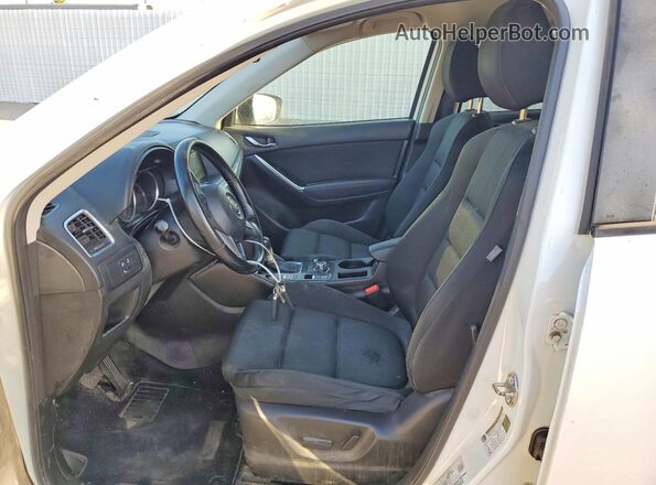JM3KE2CYXG0872811 2016 MAZDA CX-5 White წინა პანელის ხედი