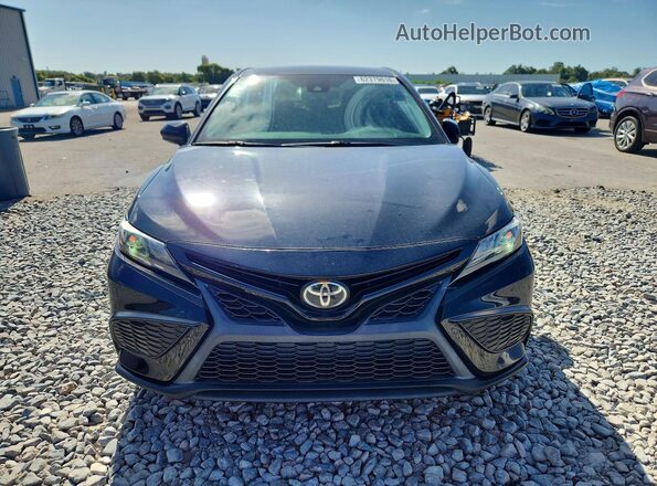 4T1G11AK4NU630472 2022 TOYOTA CAMRY Black უკანა ხედი