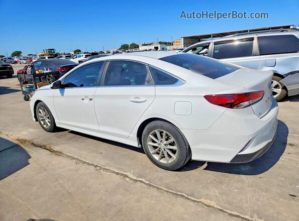 5NPE24AF1JH624758 2018 HYUNDAI SONATA White უკანა მარჯვენა
