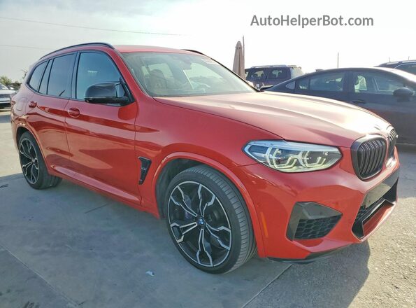5YMTS0C06M9D67063 2021 BMW X3 Orange Դիմացի տեսք