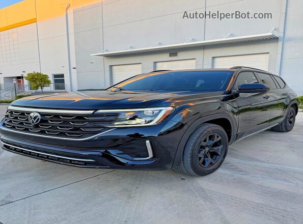 1V2CR2CA2SC573114 2025 VOLKSWAGEN ATLAS Черный Задняя левая четверть