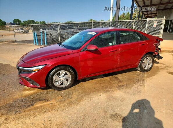 KMHLL4DG9RU722393 2024 HYUNDAI ELANTRA Red Tył lewy
