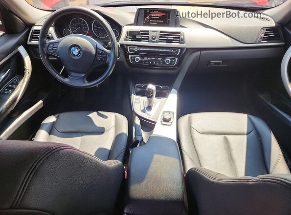 WBA8A3C51GK551414 2016 BMW 3 SERIES Red Սարքավորումների վահանակի տեսք