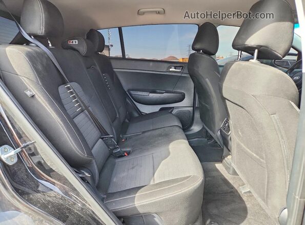 KNDPM3AC7J7329641 2018 KIA SPORTAGE Black ძრავის განყოფილების ხედი