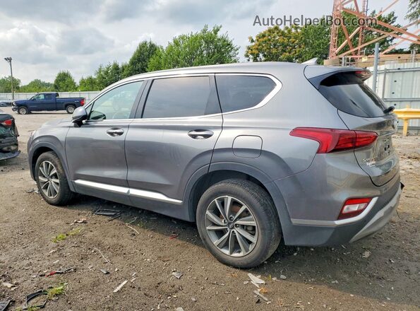5NMS3CAD7KH035835 2019 HYUNDAI SANTA FE Gray Հետևի աջ
