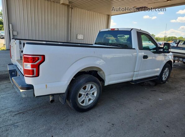 1FTNF1C59KKC25560 2019 FORD F150 Белый Передняя правая четверть