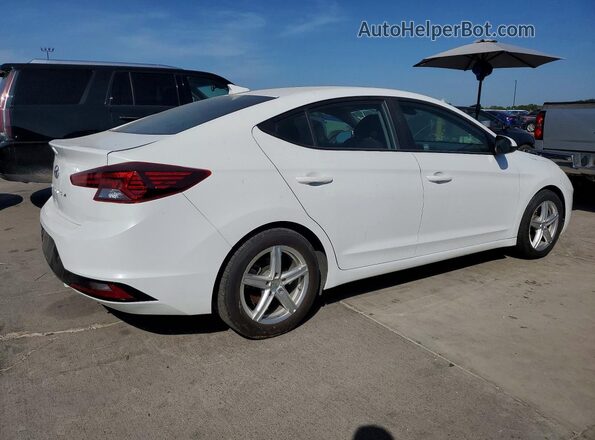 5NPD84LF7KH463213 2019 HYUNDAI ELANTRA White Առջևի աջ