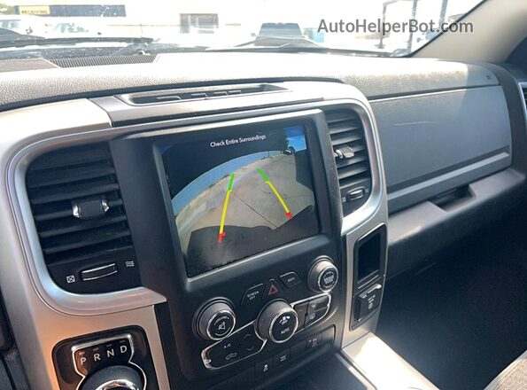 1C6RR6GT9KS647964 2019 RAM 1500 Red VIN კოდის სტიკერის ხედი