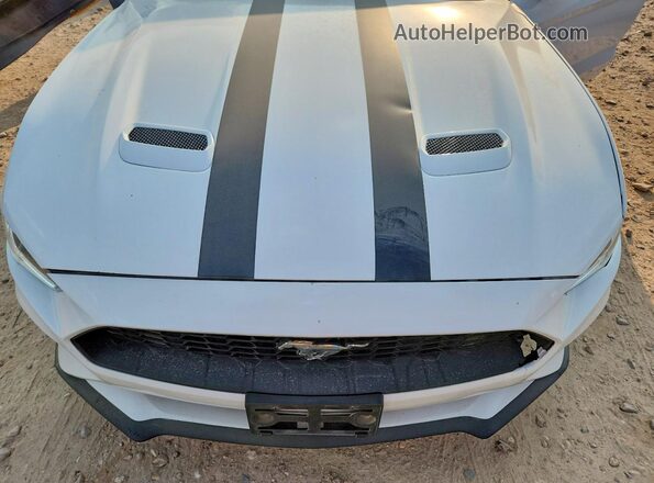 1FA6P8TH7L5158404 2020 FORD MUSTANG White Widok komory silnika