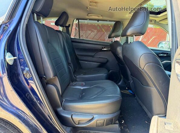 5TDGZRBHXLS512460 2020 TOYOTA HIGHLANDER Black Vista interior delantera