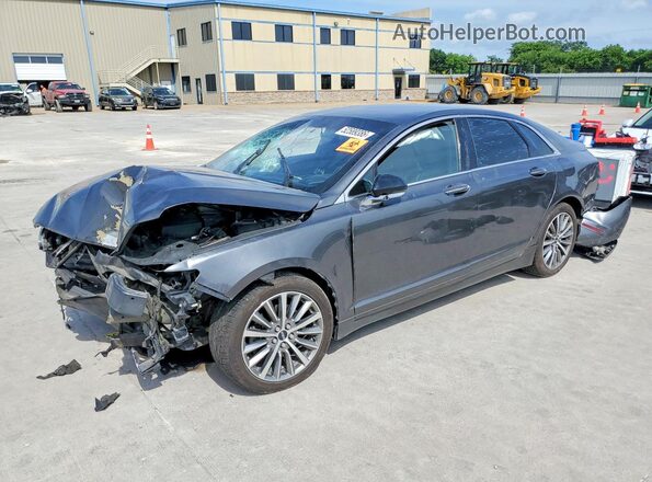 3LN6L5C92HR622986 2017 LINCOLN MKZ Black უკანა მარცხენა