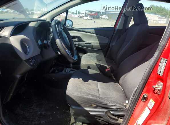 VNKKTUD30GA062568 2016 TOYOTA YARIS Red Առջևի վահանակի տեսք