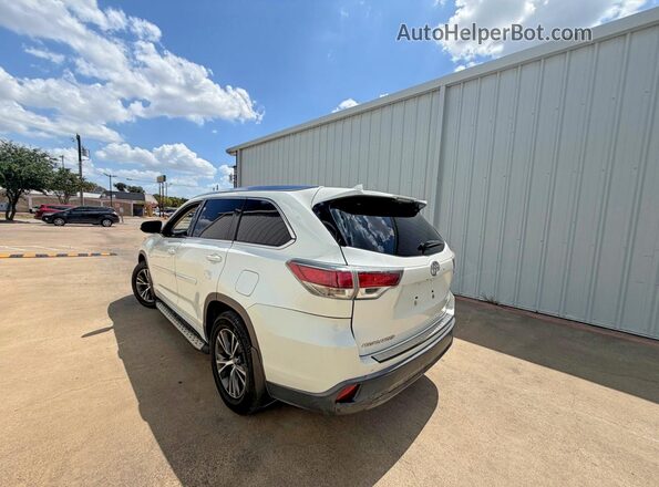 5TDKKRFH9GS155738 2016 TOYOTA HIGHLANDER White Առջևի աջ