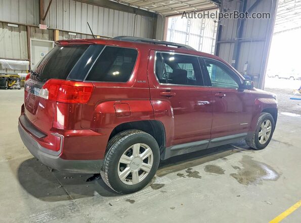 2GKALMEK8G6176572 2016 GMC TERRAIN Red Front right