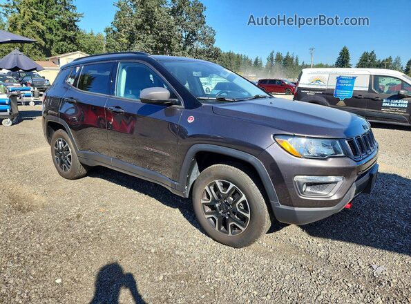 3C4NJDDBXMT545282 2021 JEEP COMPASS Gray Widok z przodu