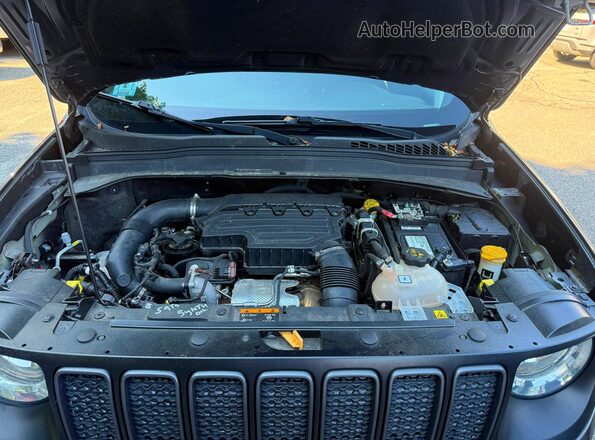 ZACNJDC18MPM20651 2021 JEEP RENEGADE Gray Вид панелі приладів