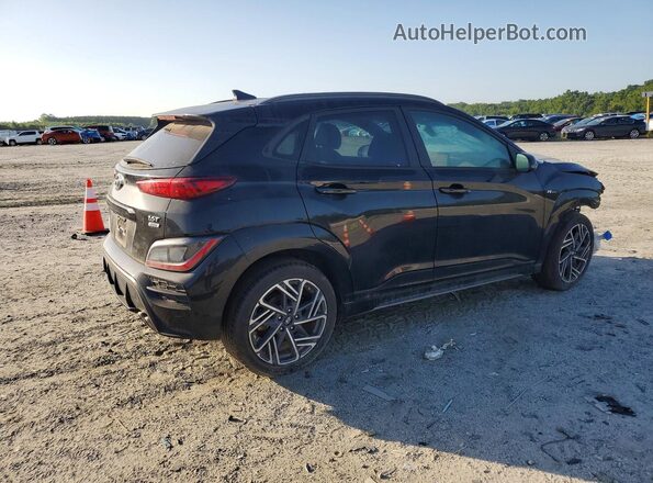 KM8K3CA37PU007438 2023 HYUNDAI KONA Black Առջևի աջ