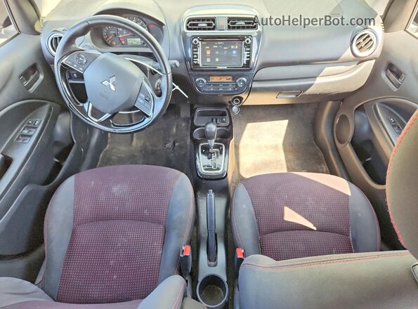 ML32F4FJ2LHF02440 2020 MITSUBISHI MIRAGE Белый Вид щитка приборов