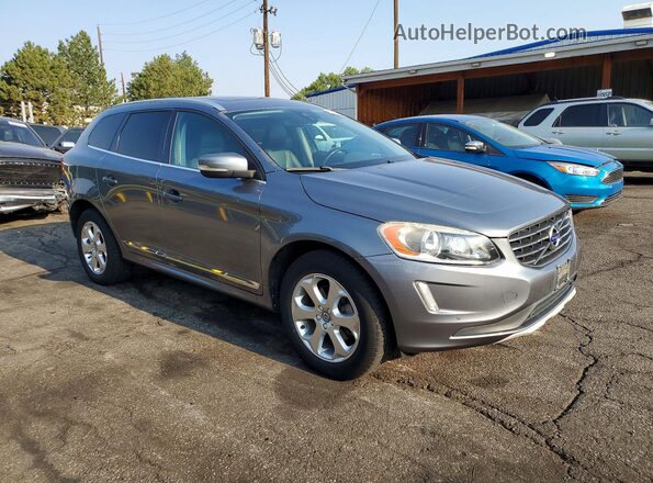 YV4612RKXG2850687 2016 VOLVO XC60 Gray Widok z przodu