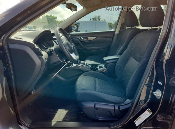 5N1AT2MT3JC803800 2018 NISSAN ROGUE Black Widok deski rozdzielczej