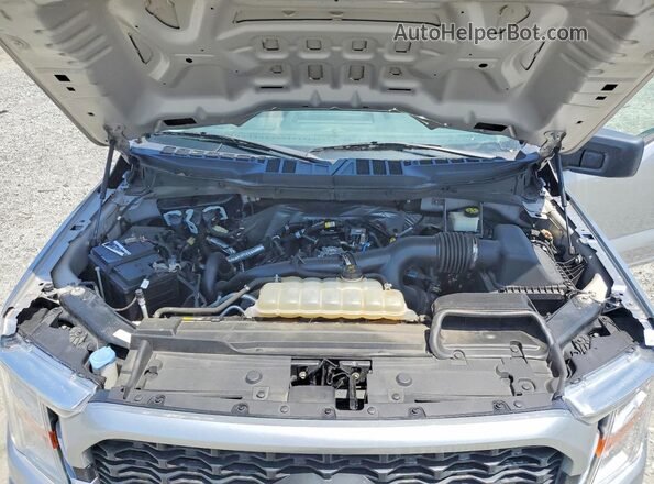 1FTEW1CPXMKE21267 2021 FORD F150 Silver ძრავის განყოფილების ხედი