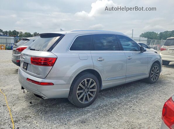 WA1LAAF7XHD005838 2017 AUDI Q7 Silver Передня права чверть