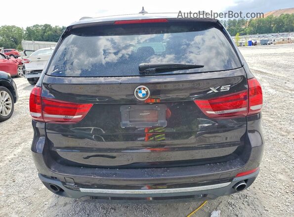 5UXKR0C58G0P25540 2016 BMW X5 Black Սալոնի դիմացի տեսք