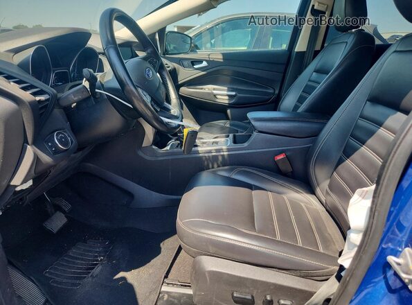 1FMCU9HD5KUC07939 2019 FORD ESCAPE Синий Вид панели приборов