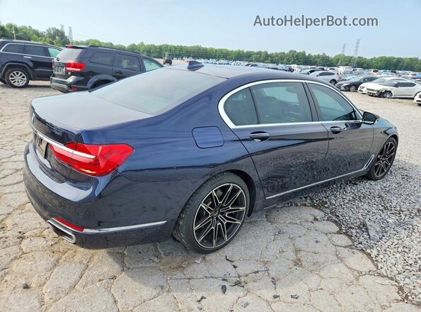 WBA7E2C52GG714486 2016 BMW 7 SERIES Blue Front right
