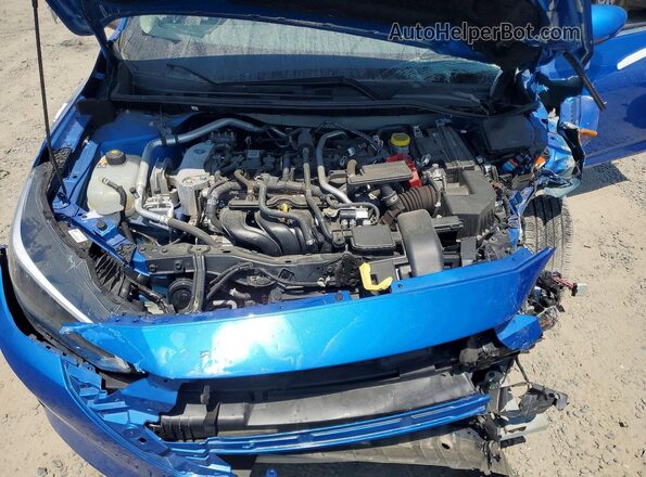 3N1AB8CV4SY311902 2025 NISSAN SENTRA Blue Engine compartment view