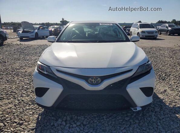 4T1G11AK6LU506734 2020 TOYOTA CAMRY White Widok z tyłu