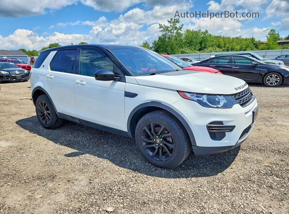 SALCP2RX0JH758551 2018 LAND ROVER DISCOVERY White Front view
