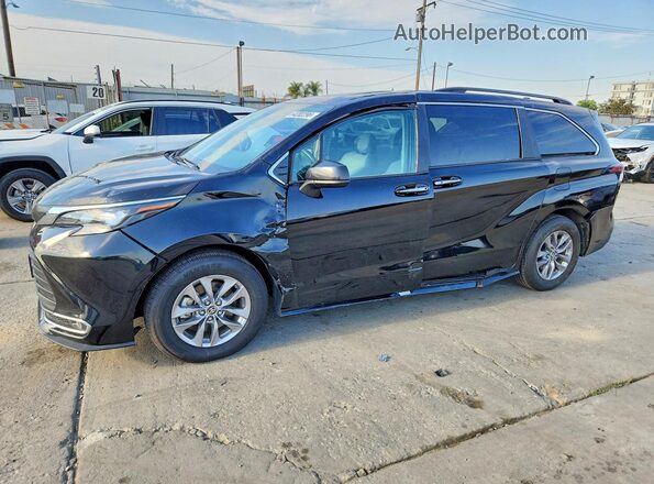 5TDYRKEC9RS215586 2024 TOYOTA SIENNA Black უკანა მარცხენა