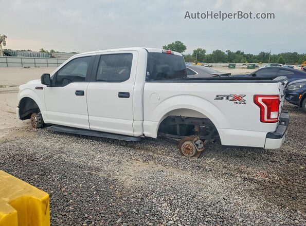 1FTEW1EG2HKC98888 2017 FORD F150 White Tył prawy