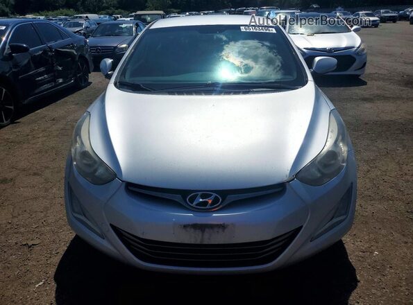 KMHDH4AH4GU535305 2016 HYUNDAI ELANTRA Silver Հետևի տեսք