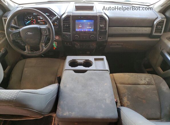 1FT7W2BT7NEF14860 2022 FORD F250 White Սարքավորումների վահանակի տեսք
