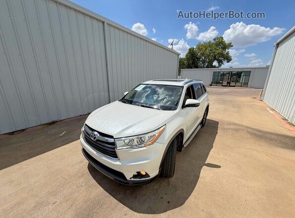 5TDKKRFH9GS155738 2016 TOYOTA HIGHLANDER White Հետևի աջ