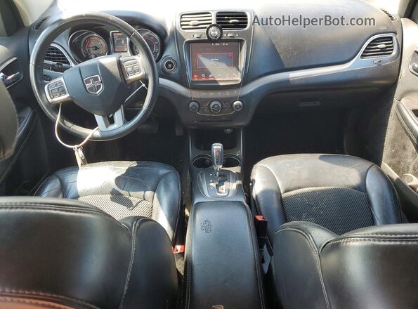 3C4PDCGG1GT217402 2016 DODGE JOURNEY White Widok zestawu wskaźników