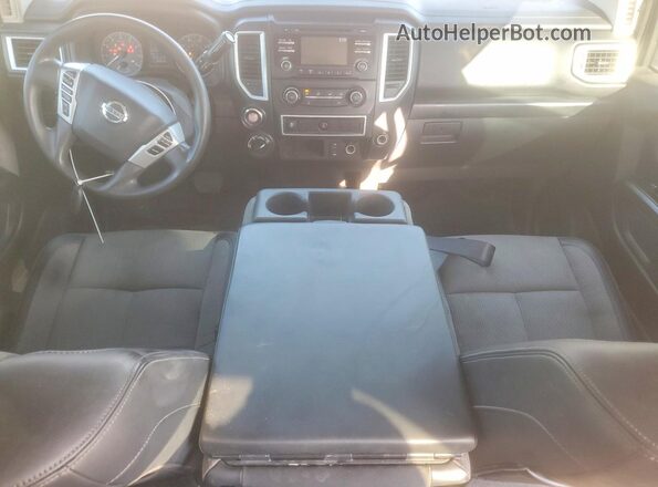 1N6AA1F36GN510730 2016 NISSAN TITAN Red Widok zestawu wskaźników