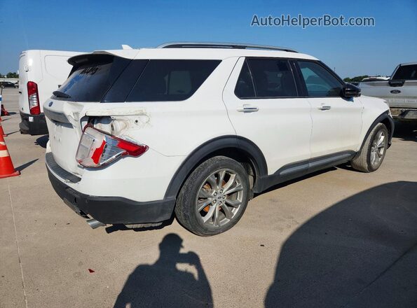 1FMSK7FH9LGB68333 2020 FORD EXPLORER White Przód prawy