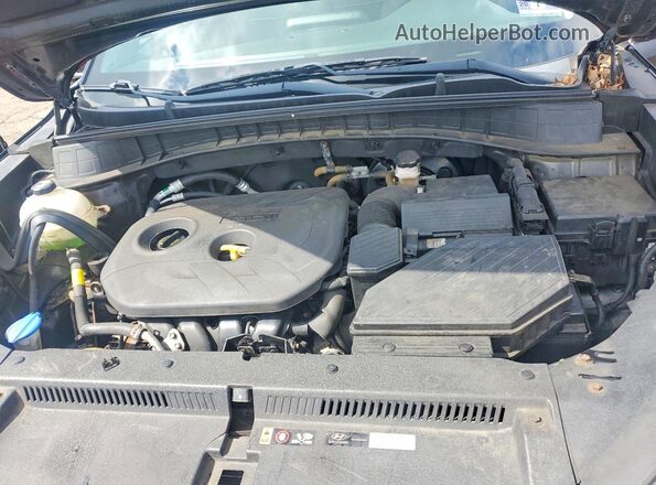 KM8J2CA49KU857605 2019 HYUNDAI TUCSON Black Widok naklejki z numerem VIN