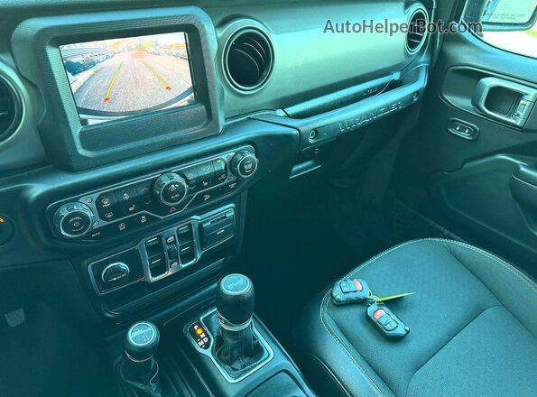 1C4HJXDN8LW245452 2020 JEEP WRANGLER Gray Вид підкапотного простору