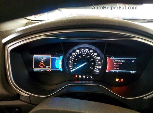3FA6P0H72GR153549 2016 FORD FUSION Gray Вид задніх сидінь