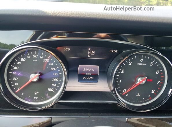 WDDZF4JB7HA049768 2017 MERCEDES-BENZ E-CLASS Черный Вид задних сидений