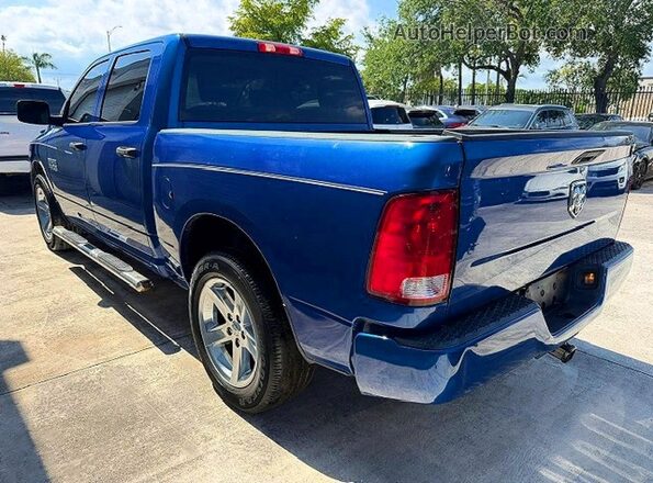 3C6RR6KG2JG249849 2018 RAM 1500 Blue Задня права чверть