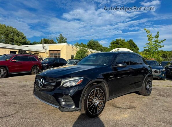 WDC0G6EBXJV023423 2018 MERCEDES-BENZ GLC-CLASS Black Tył lewy
